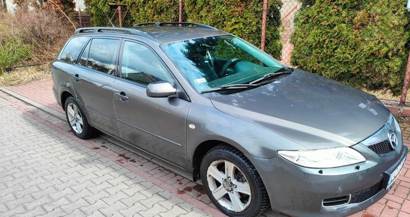 Mazda 6 cena 5800 przebieg: 304000, rok produkcji 2006 z Warszawa małe 79